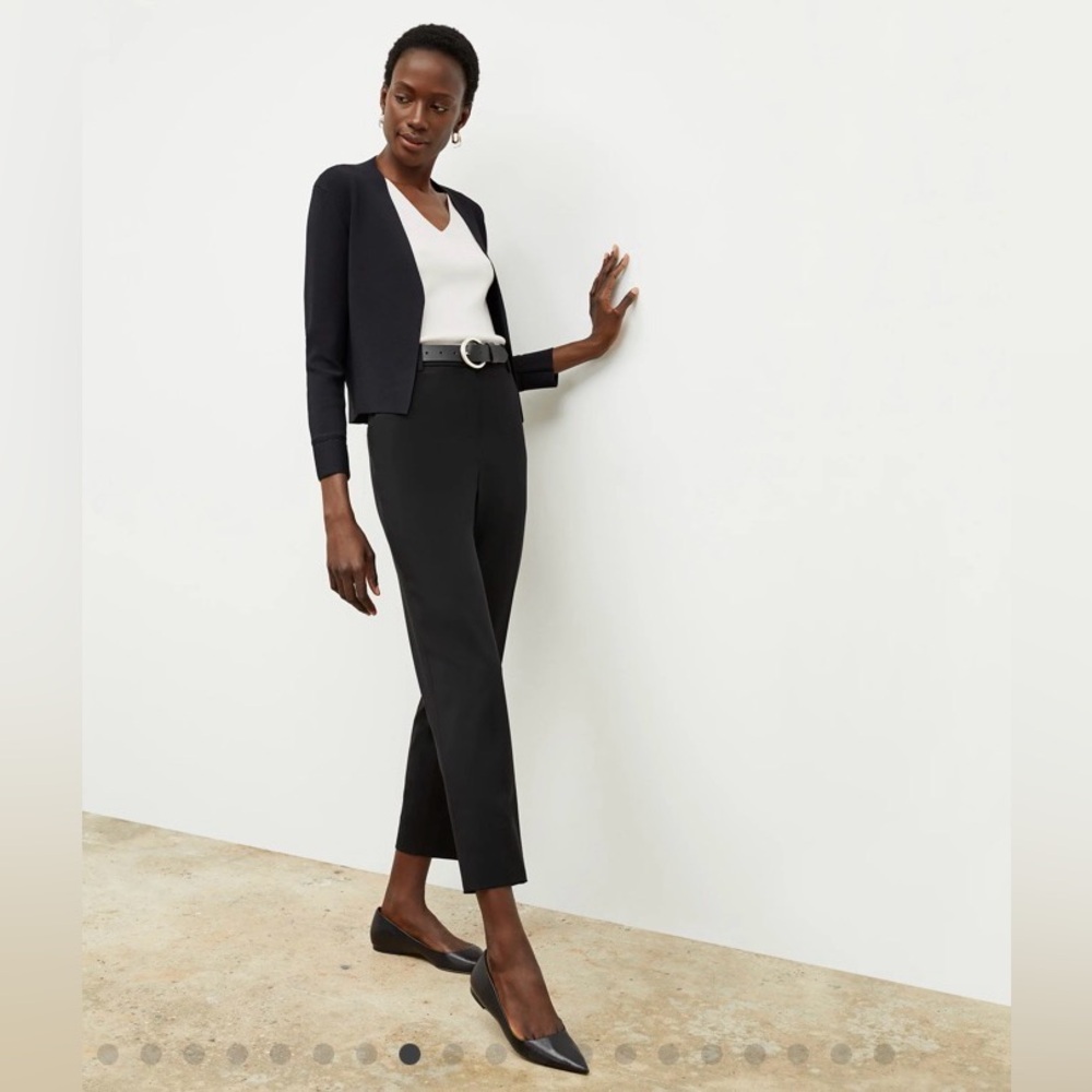 MM Lafleur Black Sant Ambroeus Jardigan Open Cardigan XS-Pristine!